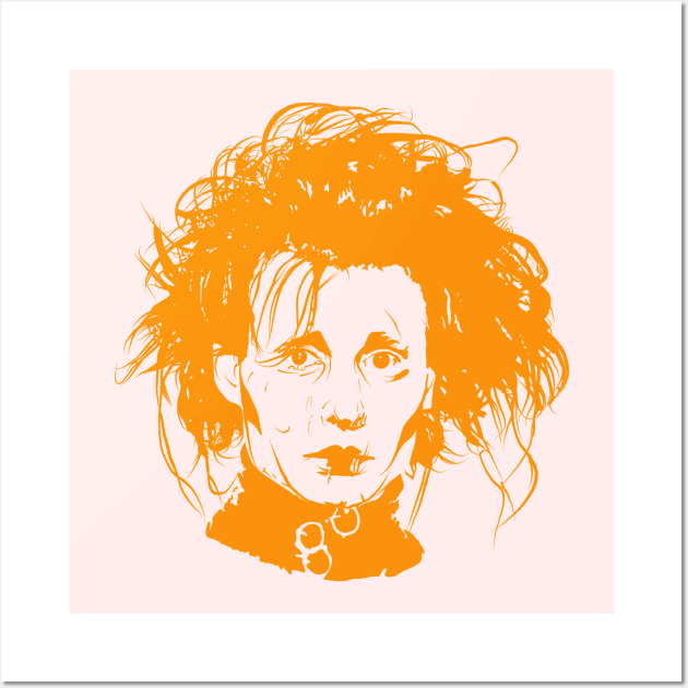 Orange Edward Wall Art by Danispolez_illustrations